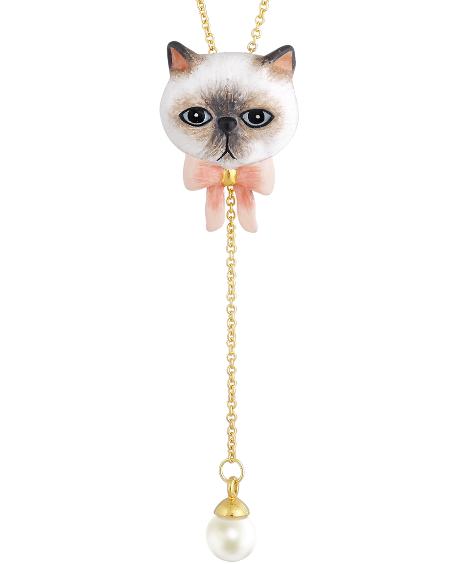 Cat Village The Himalayan Exotic Cat Necklace