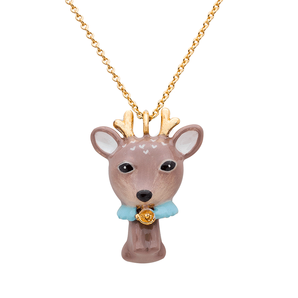 Forestogenian The Brown Deer Dukdik Necklace