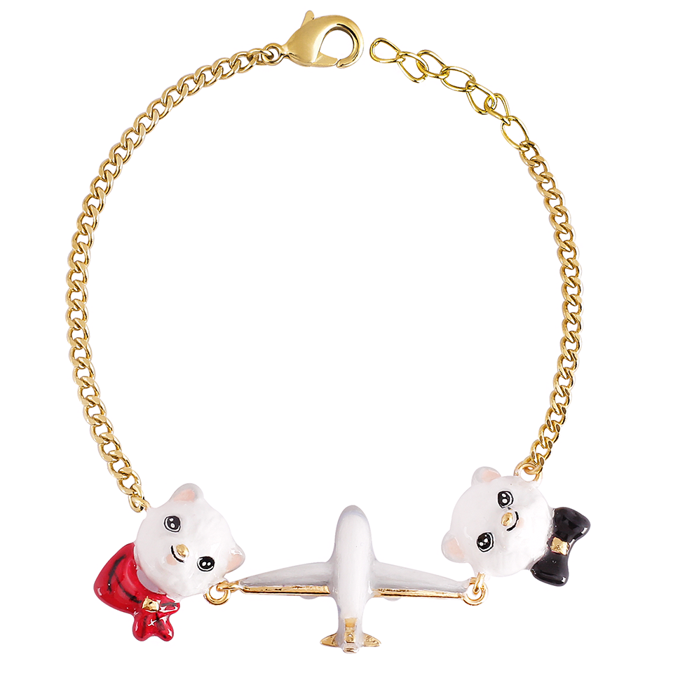 Dog Lover The White Pomeranian Bracelet(3)