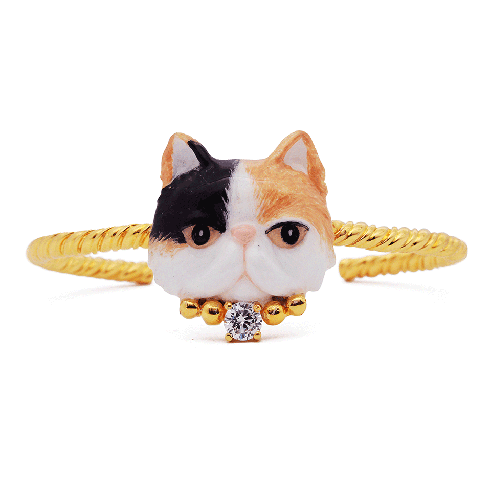 Persian Cat Empire The Calico Persian Cat Bracelet