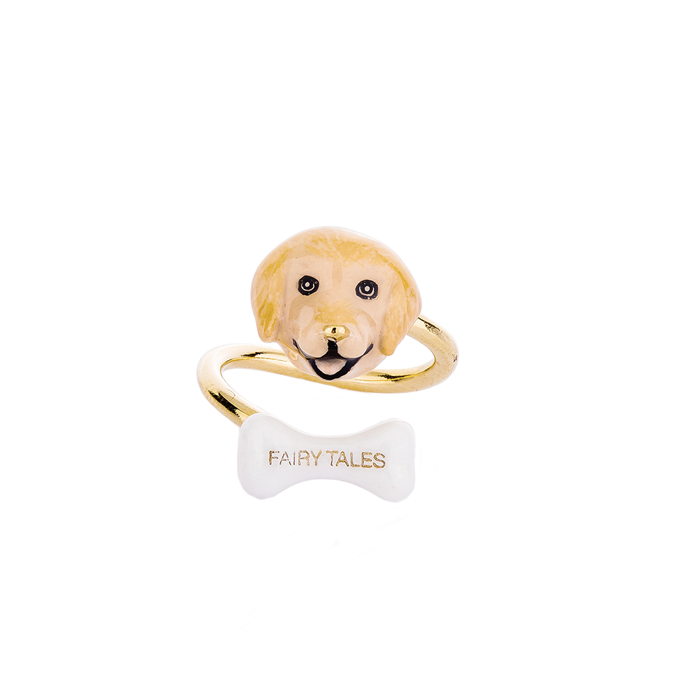 Dog Lover The Golden Retriever Twist Ring