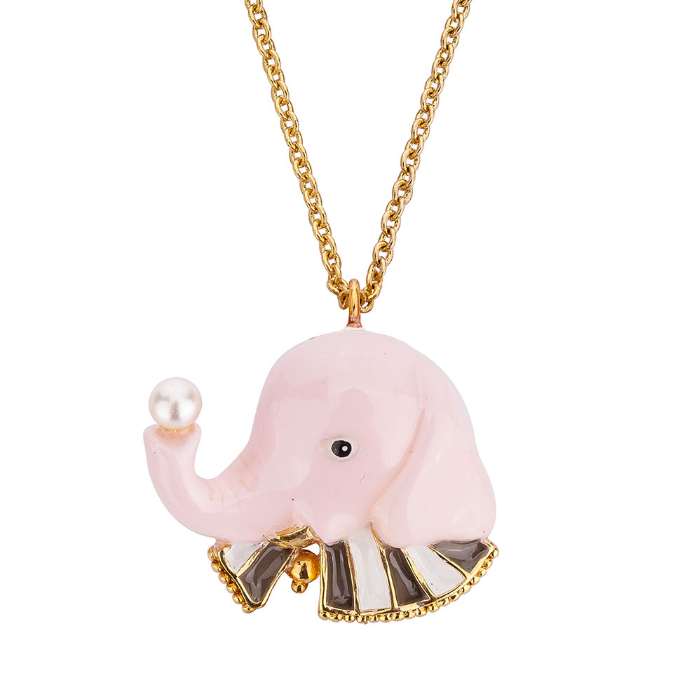 Forestogenian The Pink Elephant Necklace
