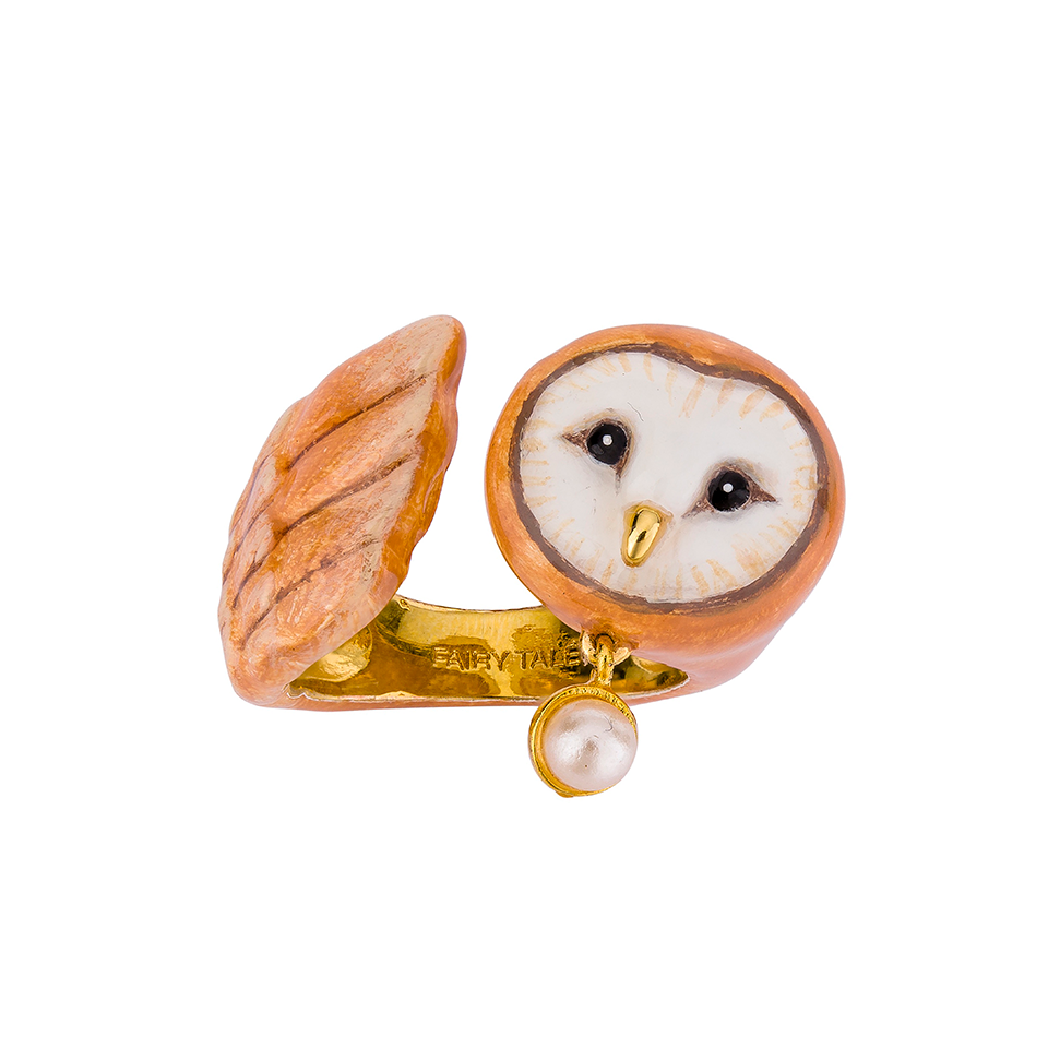 Winter In The Wild The Orange Owl Ring