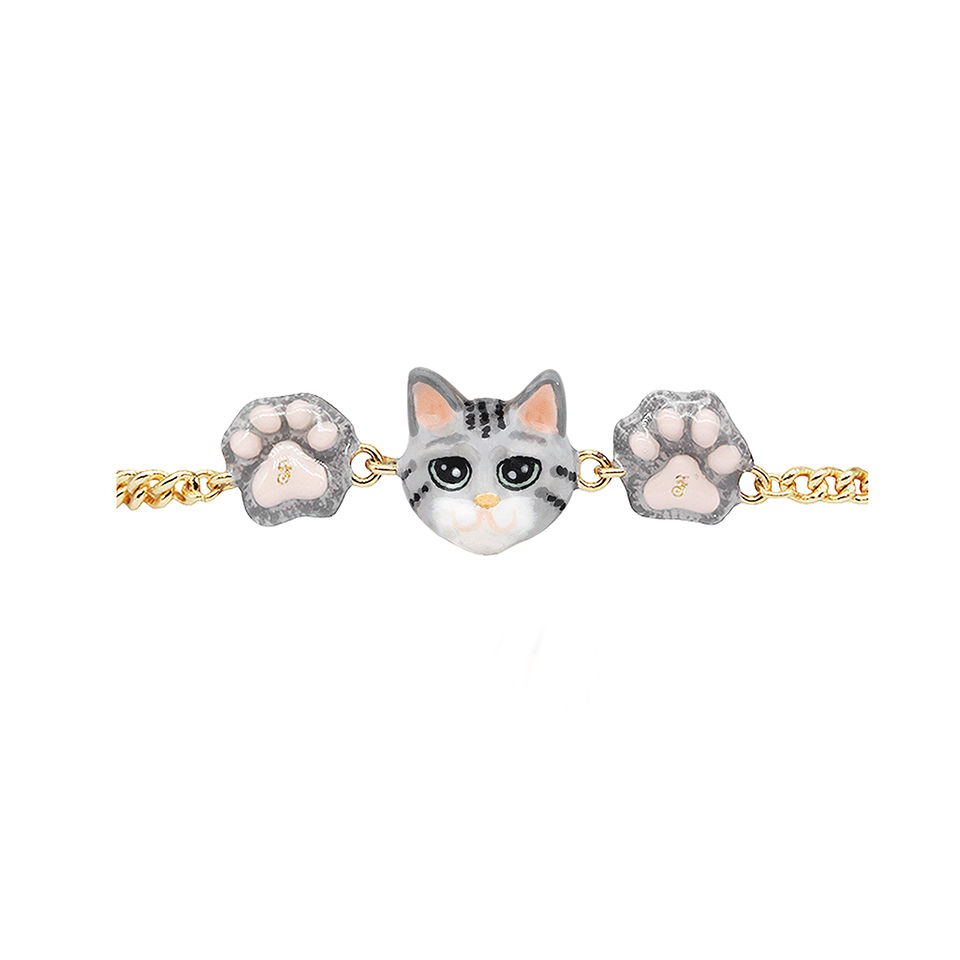 Cat Lover The American Shorthair Cat Bracelet(3)