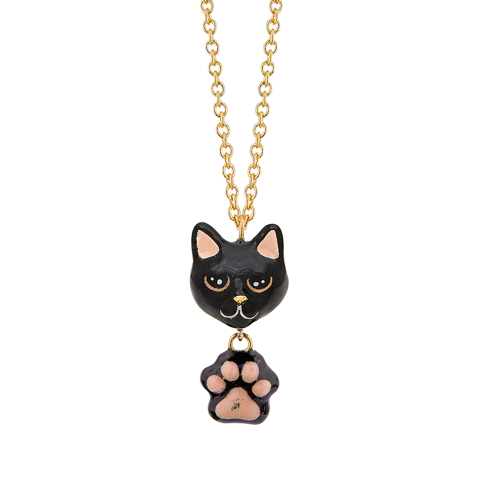 Cat Lover The Black Cat Necklace