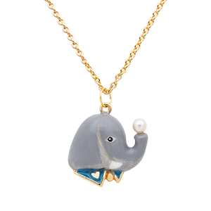 Forestogenian The Gray Elephant Small Necklace(Boy)