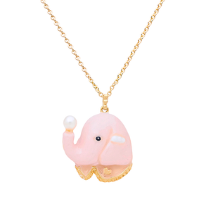 Forestogenian The Pink Elephant Small Necklace(Girl)