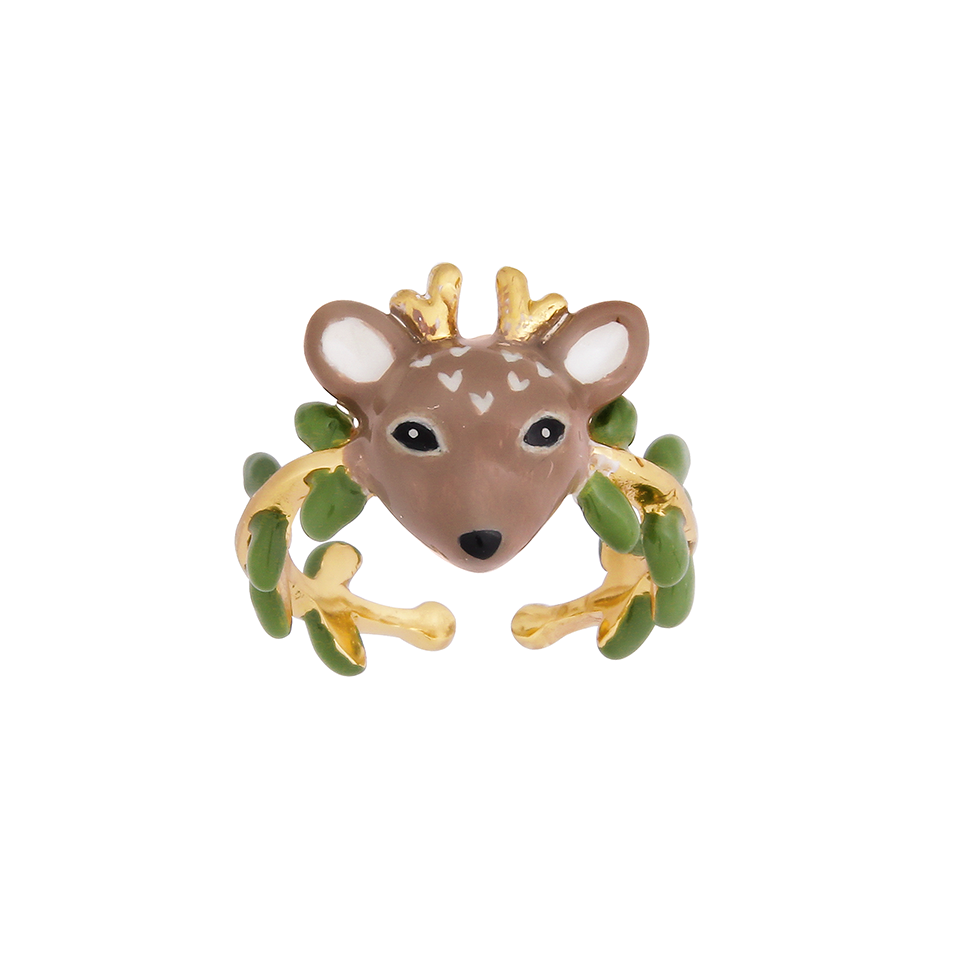 Forestogenian The Brown Deer Small Ring